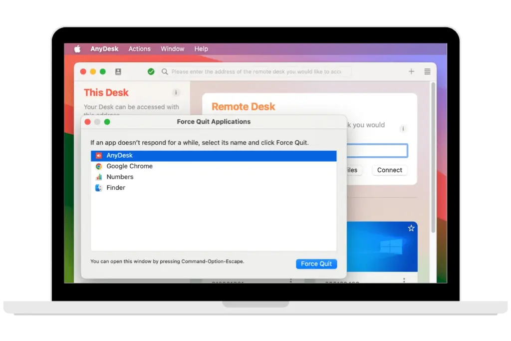 设置 AnyDesk 管理员密码