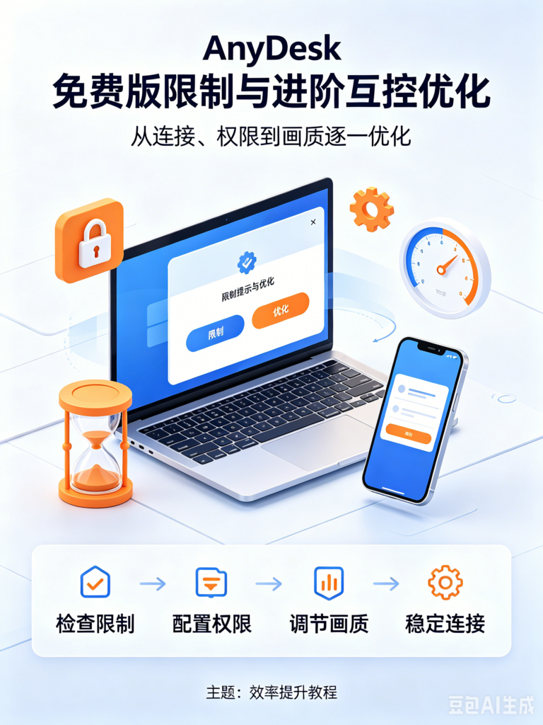 AnyDesk 苹果控安卓只能看