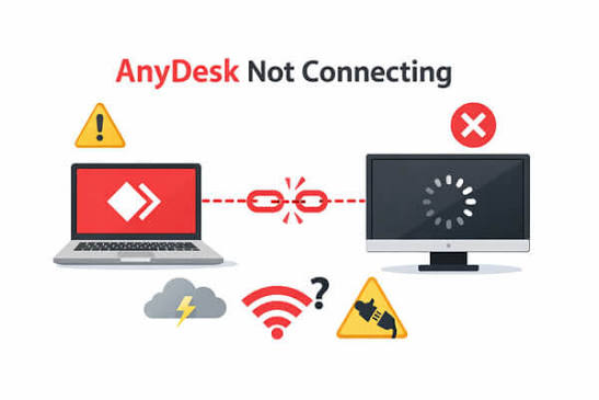 AnyDesk 电脑重启后断开